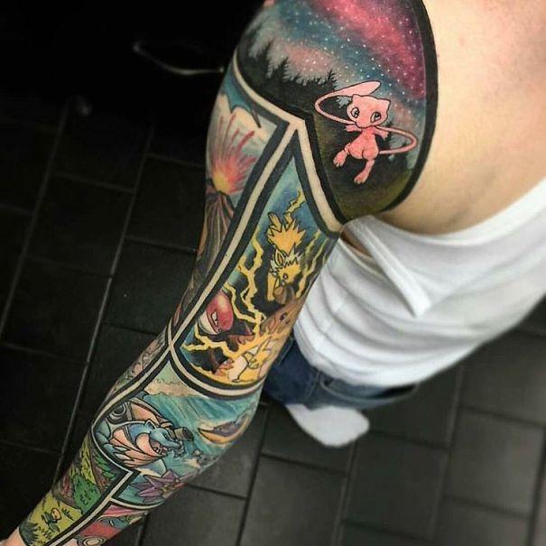 I 20 tatuaggi sui Pokémon più belli di sempre! articolo