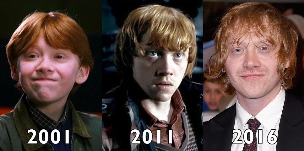 Gli attori di "Harry Potter" nel primo film, nell'ultimo e ora articolo