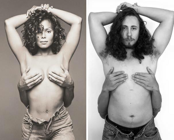 Quando gli uomini replicano le foto di donne! articolo