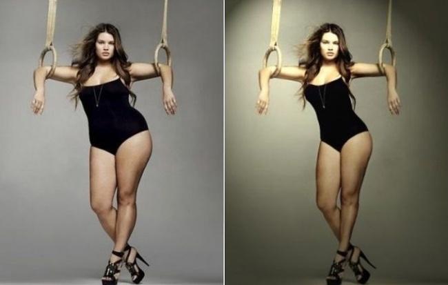 16 immagini incredibili di personaggi famosi PRIMA e DOPO Photoshop! articolo