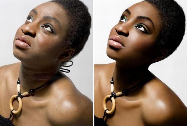 16 immagini incredibili di personaggi famosi PRIMA e DOPO Photoshop! articolo