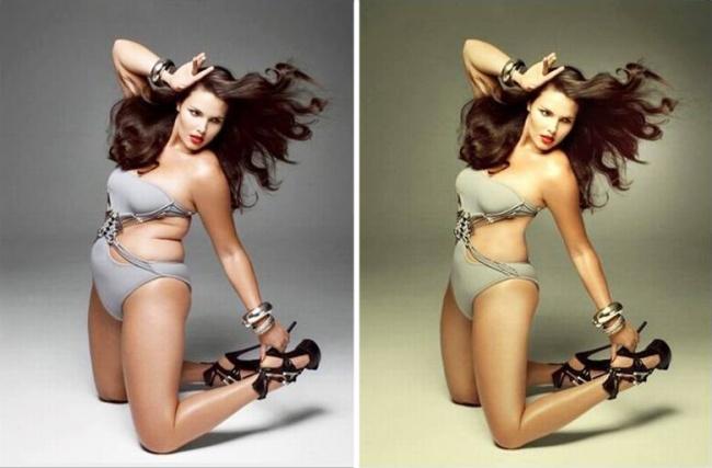 16 immagini incredibili di personaggi famosi PRIMA e DOPO Photoshop! articolo