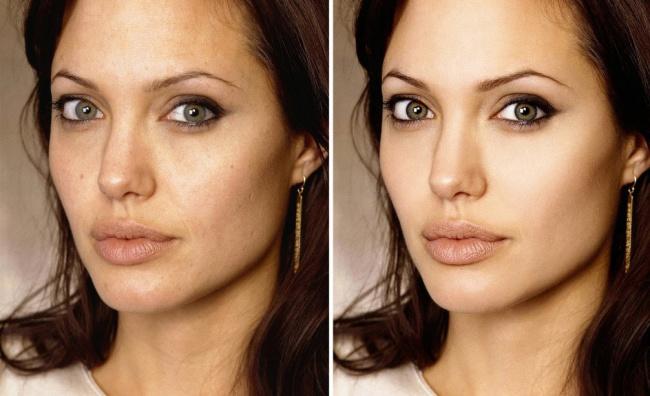 16 immagini incredibili di personaggi famosi PRIMA e DOPO Photoshop! articolo