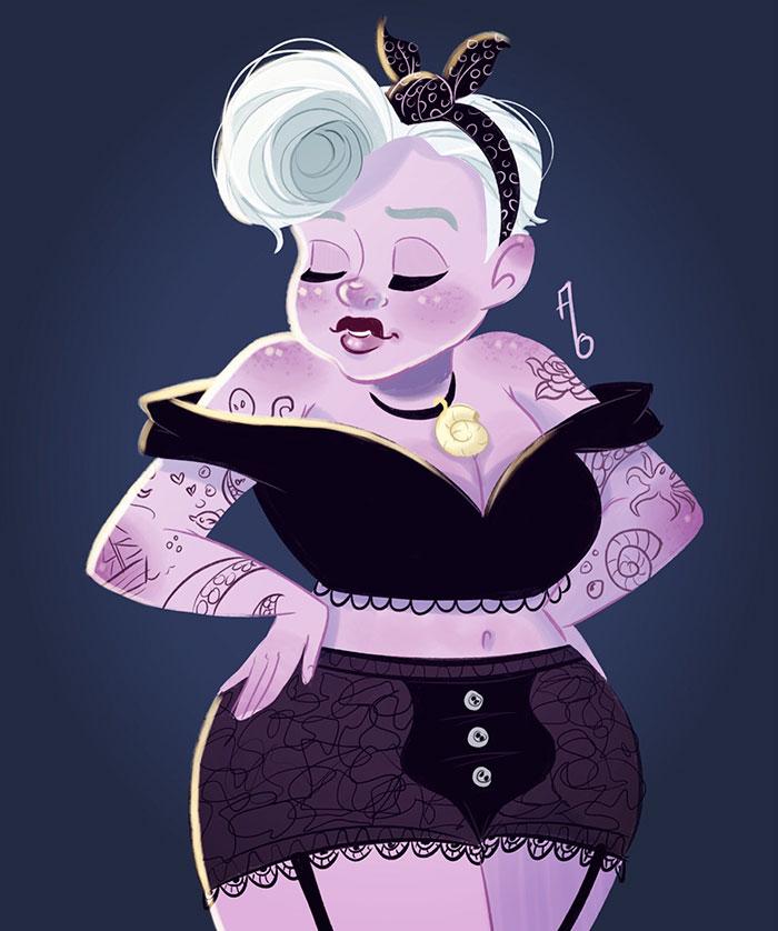 Come sarebbero le Principesse Disney se fossero curvy articolo