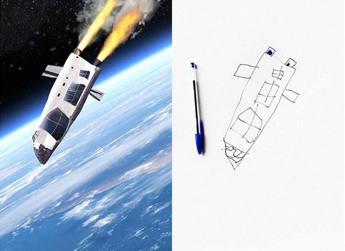 Un papà trasforma in realtà i disegni del proprio figlio di 6 anni! articolo