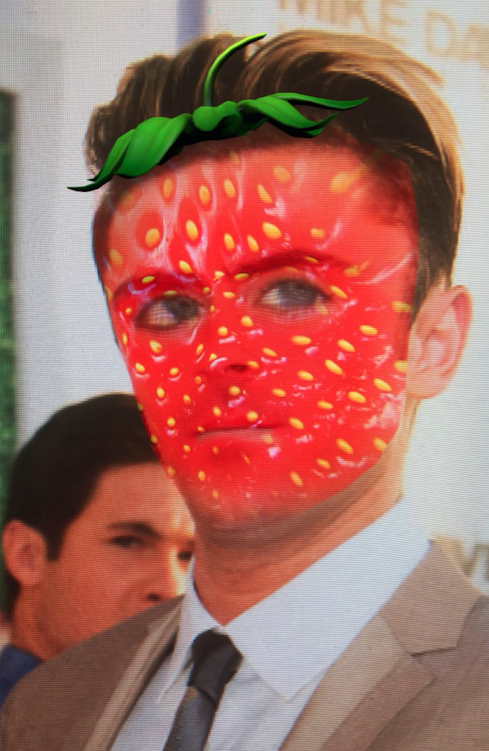 Sai riconoscere questi personaggi famosi con il filtro fragola di Snapchat? articolo