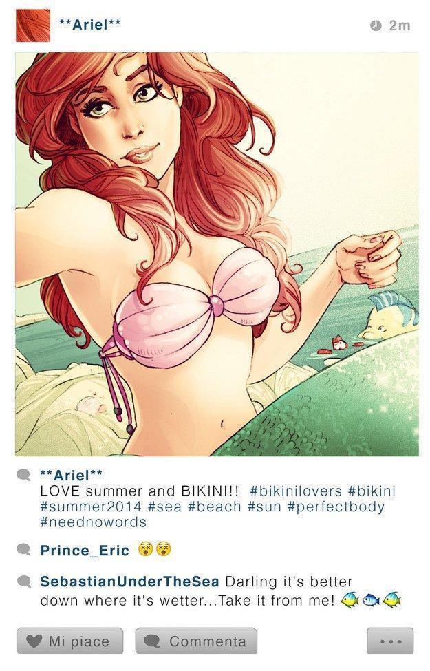 13 personaggi della Disney se avessero Instagram! articolo