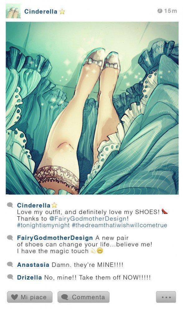 13 personaggi della Disney se avessero Instagram! articolo