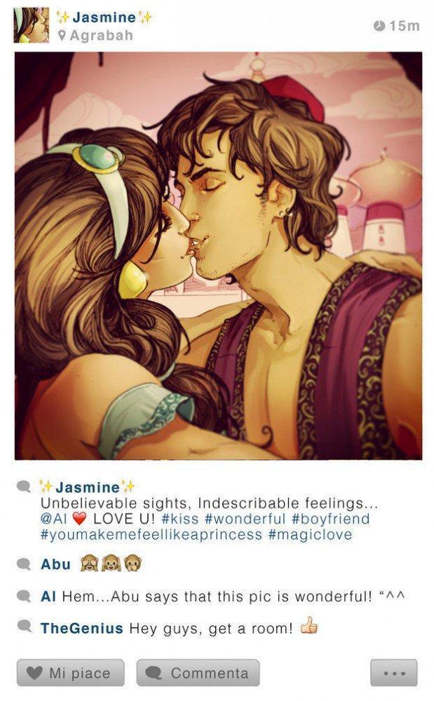 13 personaggi della Disney se avessero Instagram! articolo