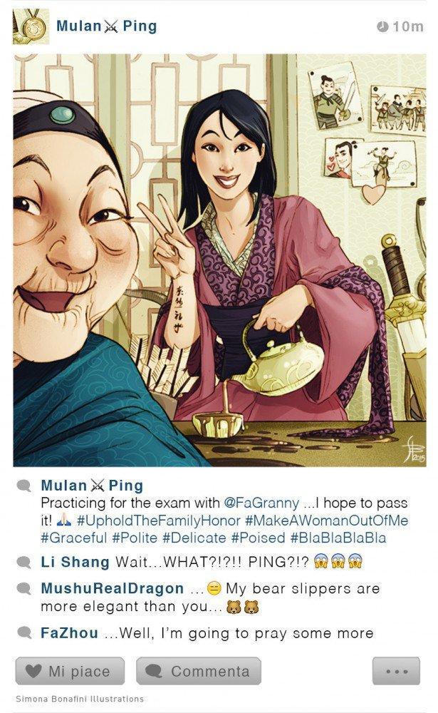 13 personaggi della Disney se avessero Instagram! articolo