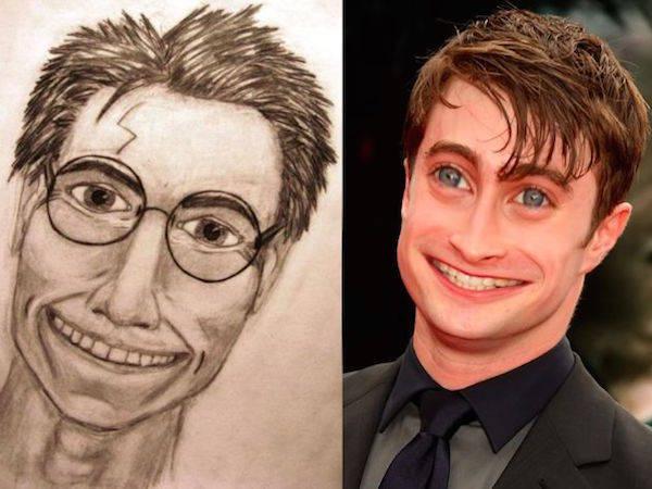 Ecco come sarebbero le Star di Hollywood dai disegni dei loro fan articolo
