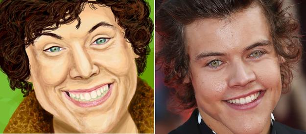 Ecco come sarebbero le Star di Hollywood dai disegni dei loro fan articolo