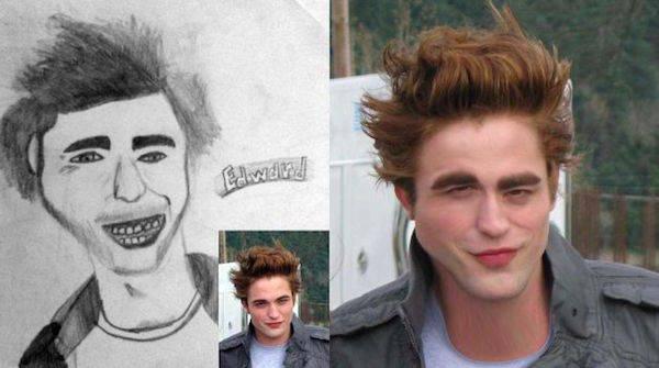 Ecco come sarebbero le Star di Hollywood dai disegni dei loro fan articolo