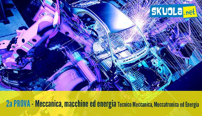 soluzione della seconda prova di macchine e energia per l'esame di Stato del 2016