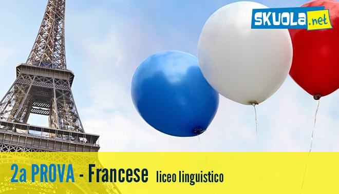 soluzione della Seconda prova di francese per l'esame di Stato 2016