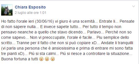 Maturità 2016: quello che gli studenti non dicono ma condividono