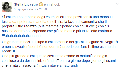 Maturità 2016: quello che gli studenti non dicono ma condividono