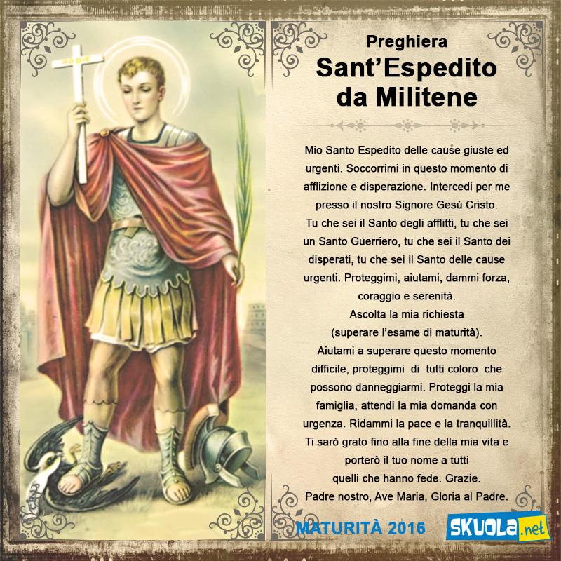 santo protettore dei maturandi