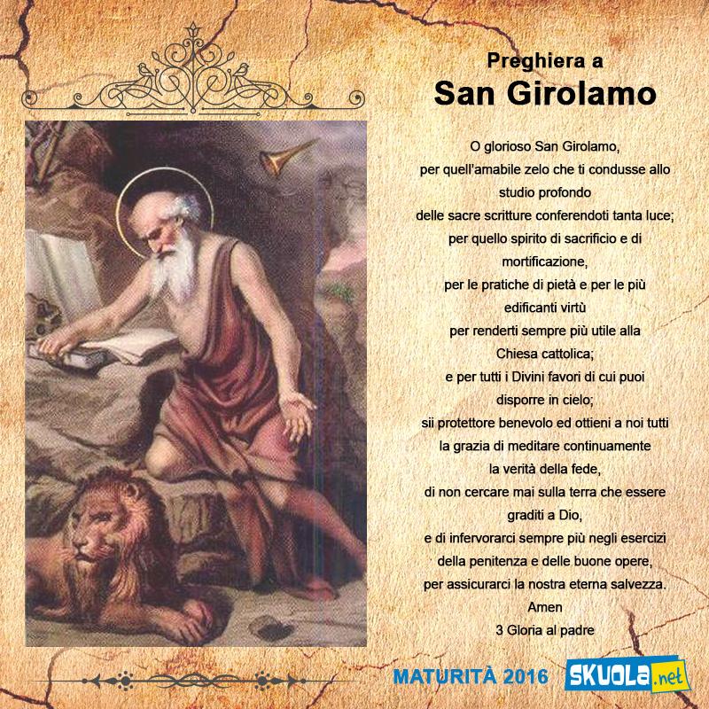 santo protettore dei maturandi