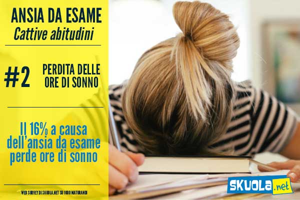 foto di stress maturità