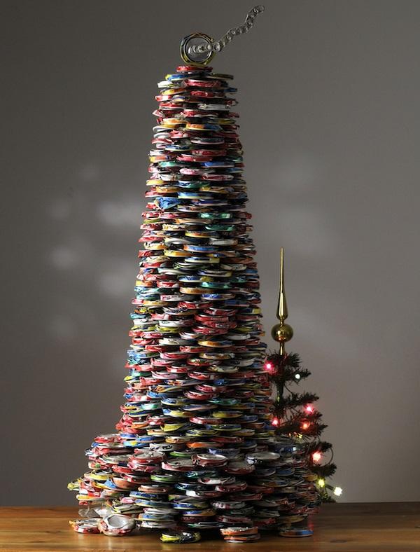 foto albero di bottiglie