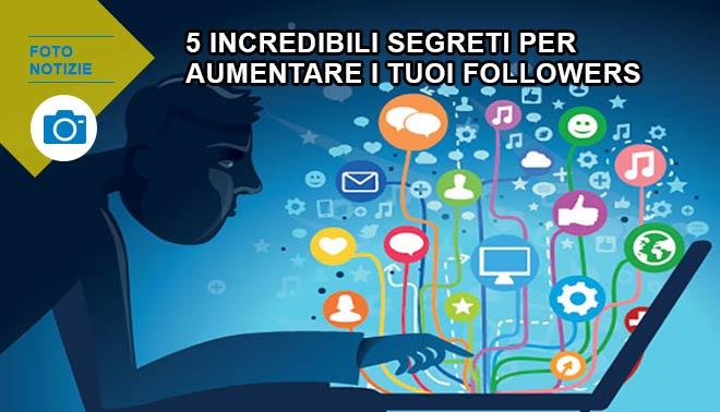 foto di aumentare numero followers
