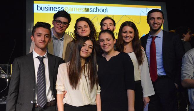 foto di business game del liceo Malpighi