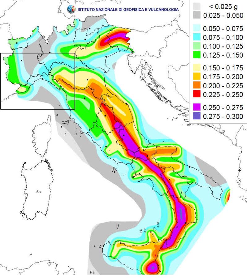 Italia, ecco le zone a maggiore rischio sismico