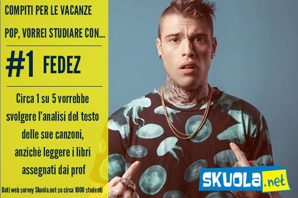 compiti per le vacanze Fedez