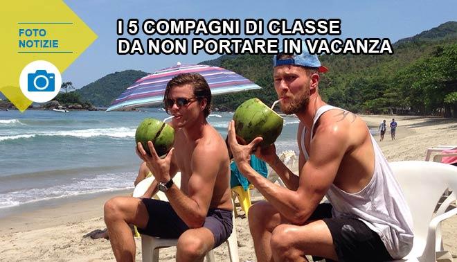 foto di compagni di classe da non portare in vacanza