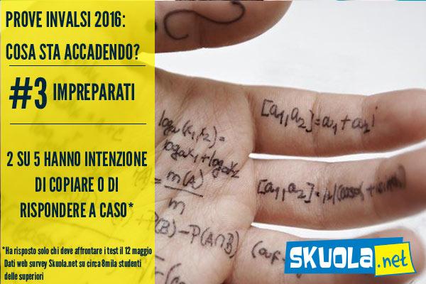 foto di prove Invalsi 2016 del 12 maggio a rischio per via delle proteste
