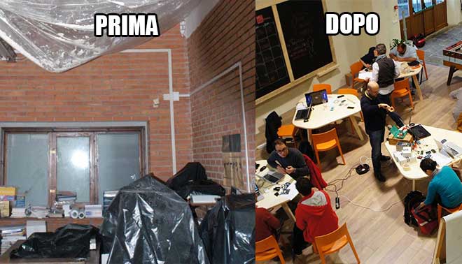 Il laboratorio cade a pezzi? Trasformalo in atelier