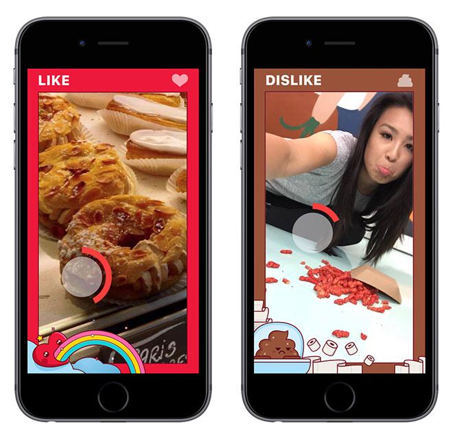foto di Facebook Lifestage come Snapchat