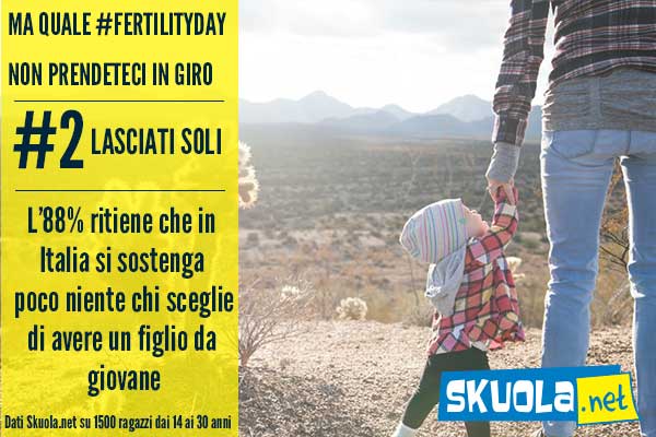 società non aiuta chi fa figli