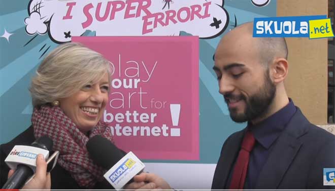 foto di ministro Giannini social e WhatsApp
