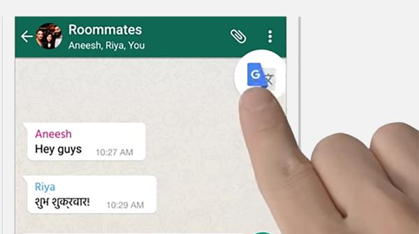 Su WhatsApp e Messenger arriva Google Translate