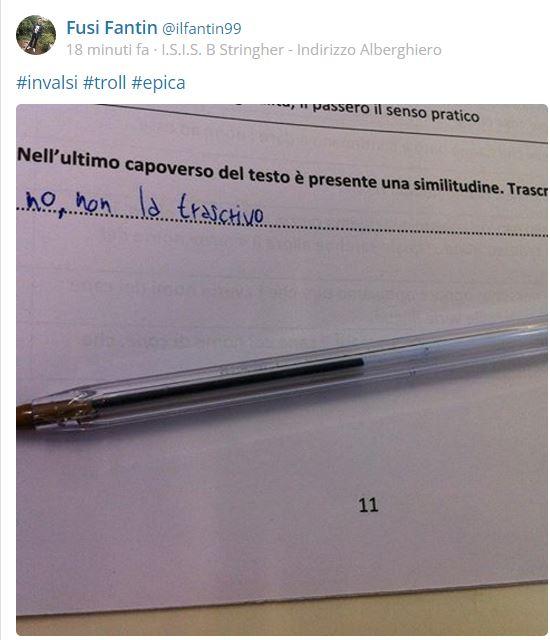 Prove Invalsi 2016 seconda superiore tra meme e ironia: scopri come è andata articolo