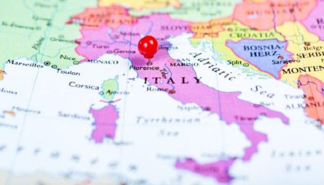 italia cartina