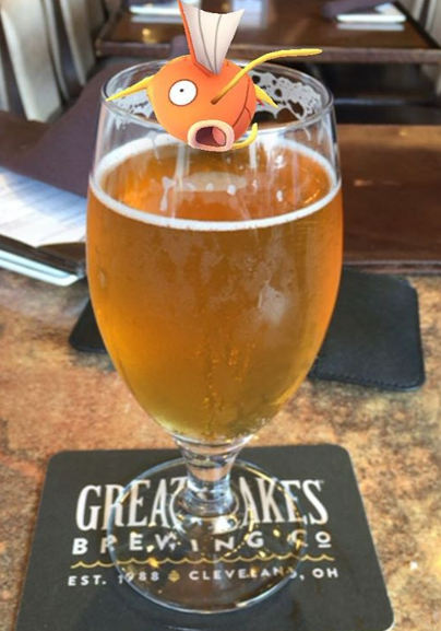 foto di pok&egrave;mon nella birra