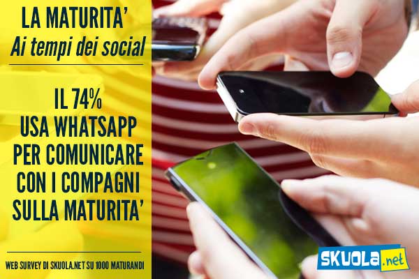 maturita 2016 social whatsapp