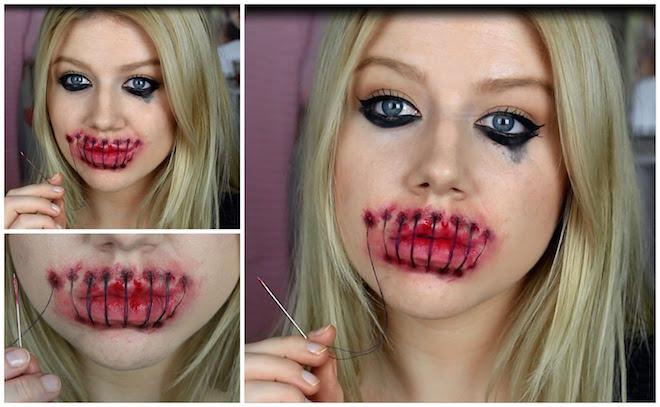 7 make up da urlo per sbalordire gli amici al vostro Halloween Party articolo