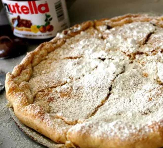  foto di Pizza alla Nutella