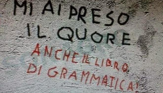 errori grammatica