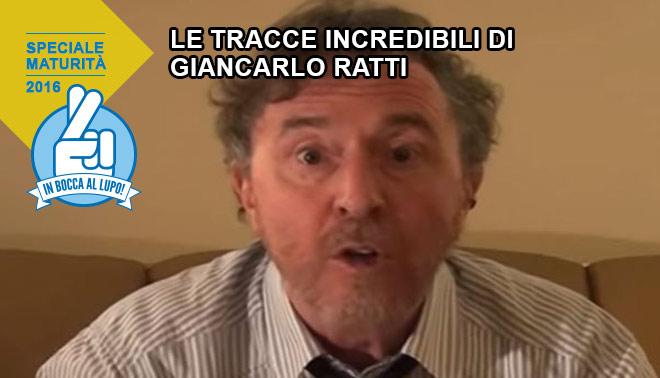 Maturità 2016: i consigli di Giancarlo Ratti