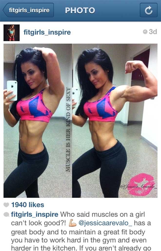  foto di selfie in palestra