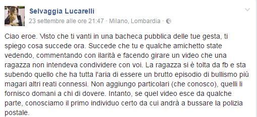 Cyberbullismo, giovane non va a scuola per la vergogna