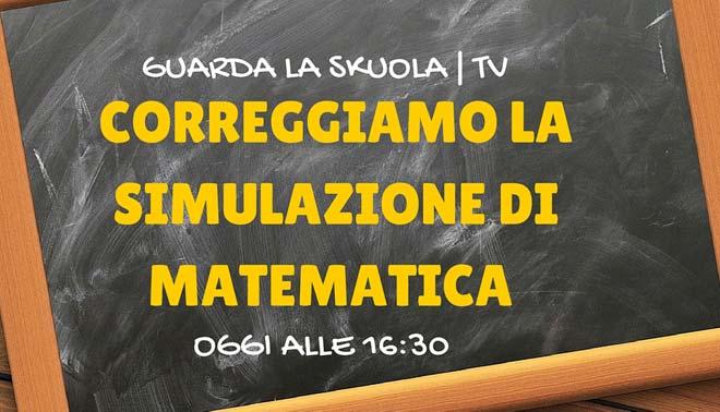 Simulazione seconda prova: correzione in diretta!