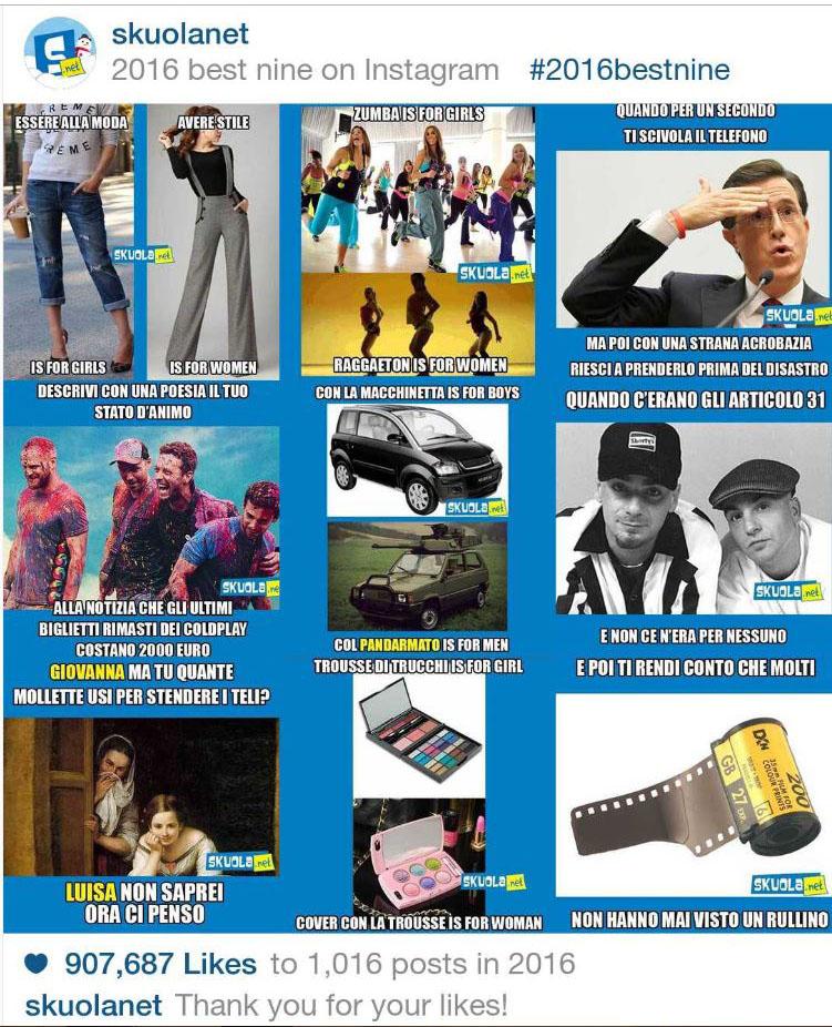 Instagram, come scoprire le 9 foto migliori che hai pubblicato nel 2016!