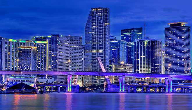  foto di skyline Miami