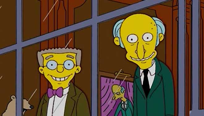 Simpson: il signor Smithers fa coming out